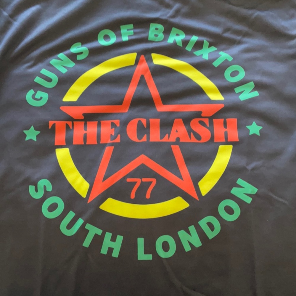 The Clash Guns of Brixton T shirt